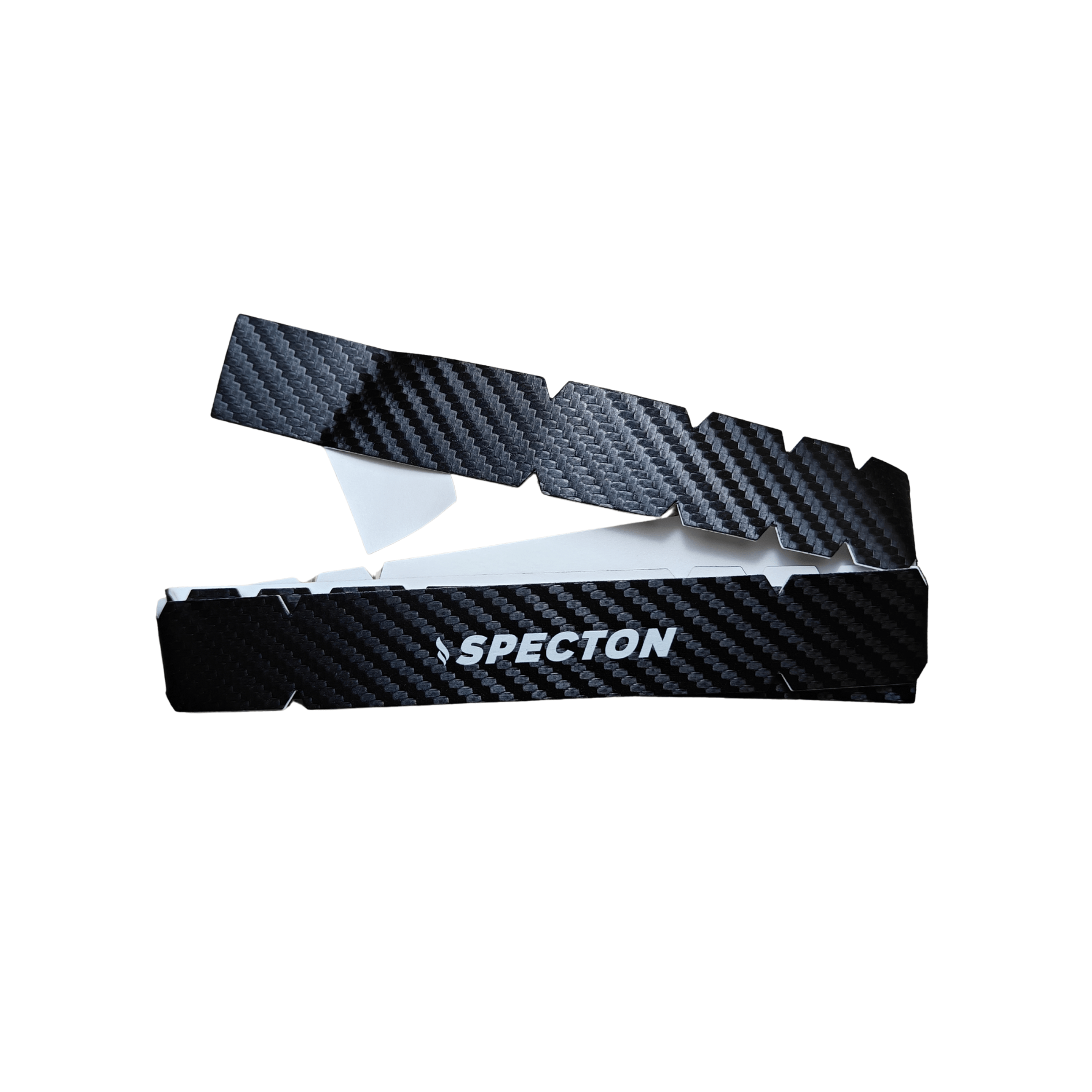 Specton protective edge tape with 3K carbon weave texture for pickleball paddles