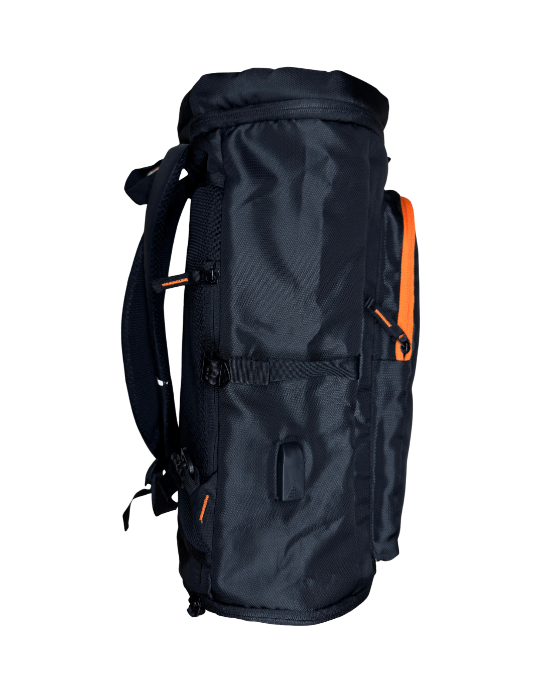 Side view of Specton pickleball backpack with durable construction and side pockets