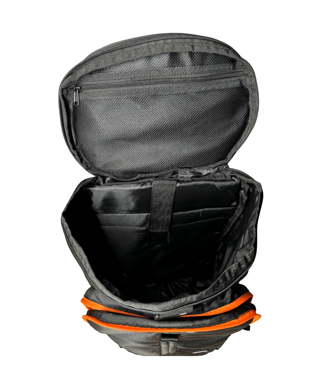 Interior compartment of Specton pickleball bag with organized storage sections