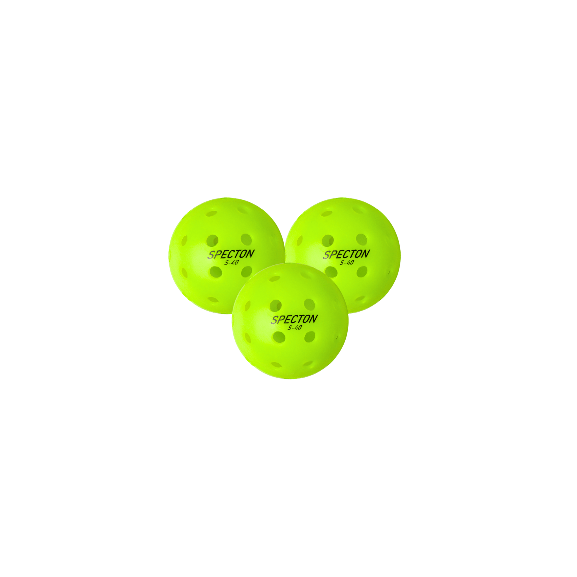 SPECTON S40 Outdoor Pickleball Ball (Pack of 3) - Specton